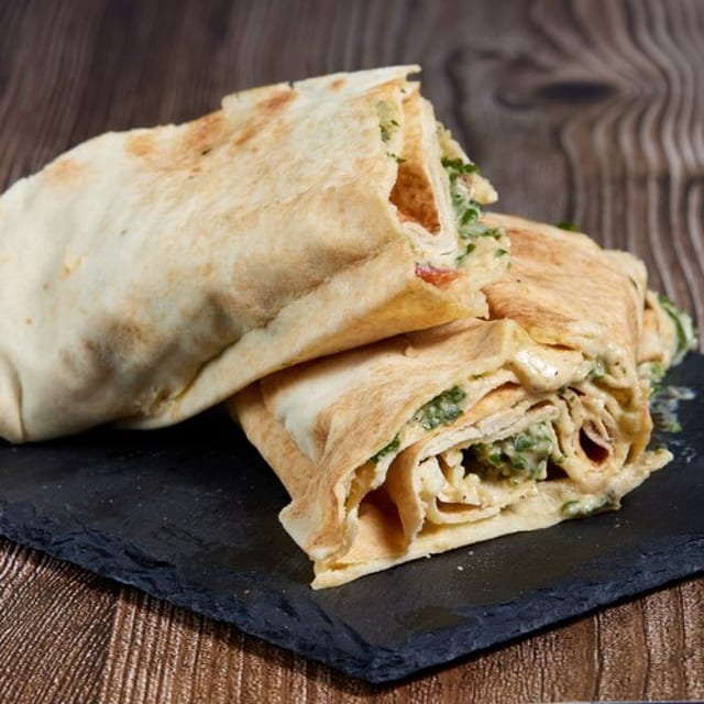 Hummus & Tabbouleh Wrap.