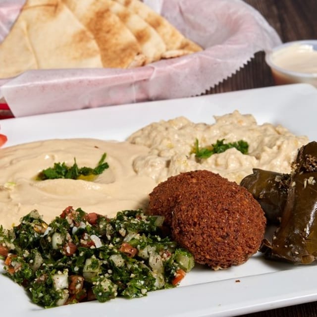 Vegetarian Platter.