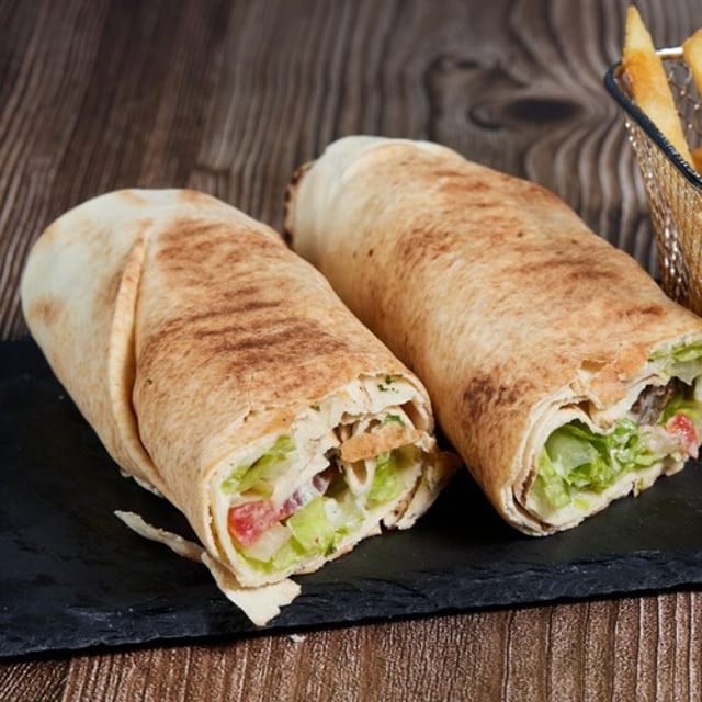 Kefta Beef Wrap.