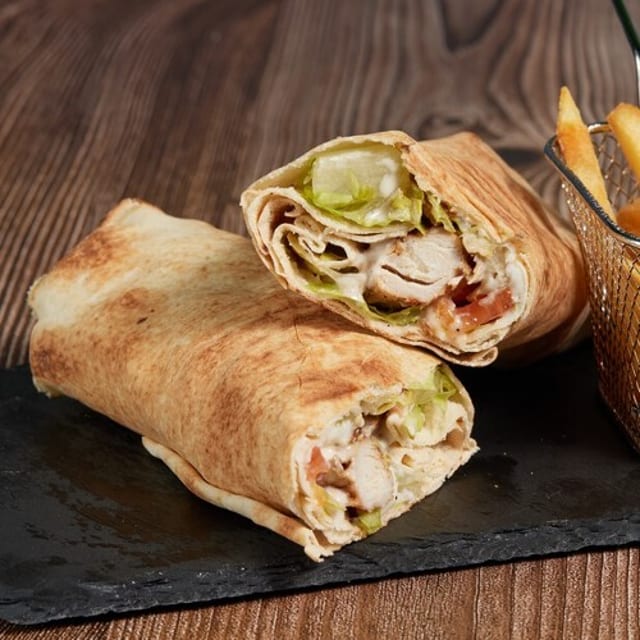 Chicken Shish Tawook Wrap.