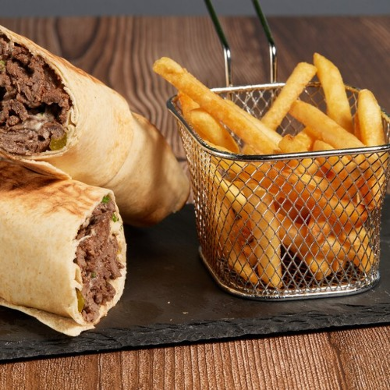 Delicious Beef Shawarma Awaits