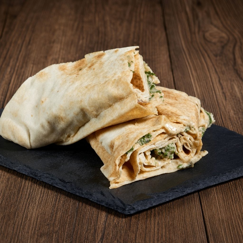 Hummus & Tabbouleh Wrap.