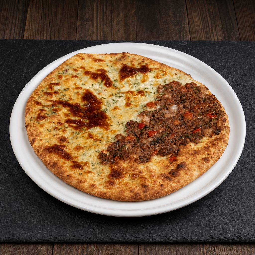Meat & Cheese Pie.
