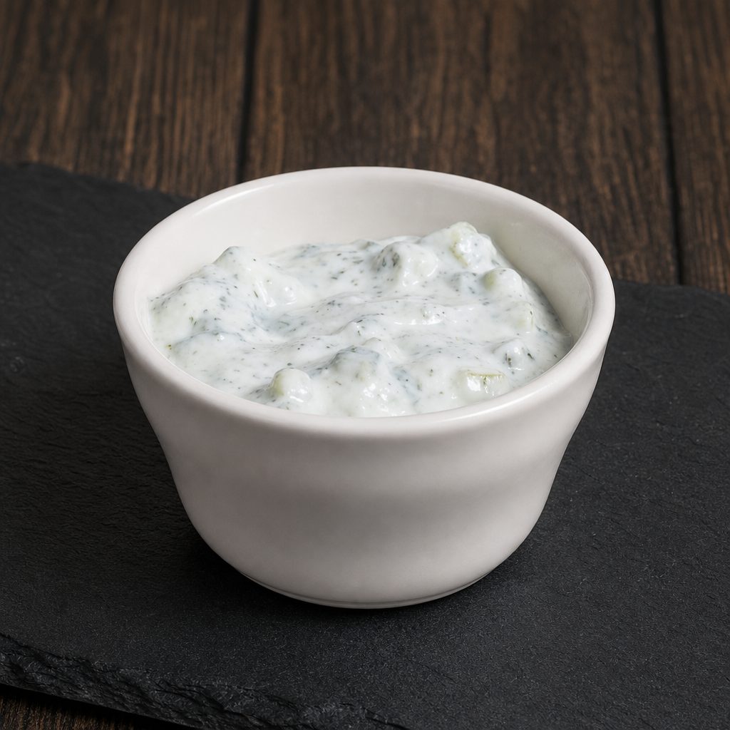 Yogurt & Cucumber Salad.