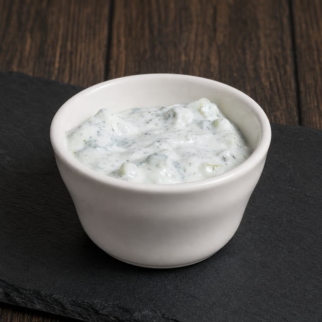 Yogurt & Cucumber Salad.