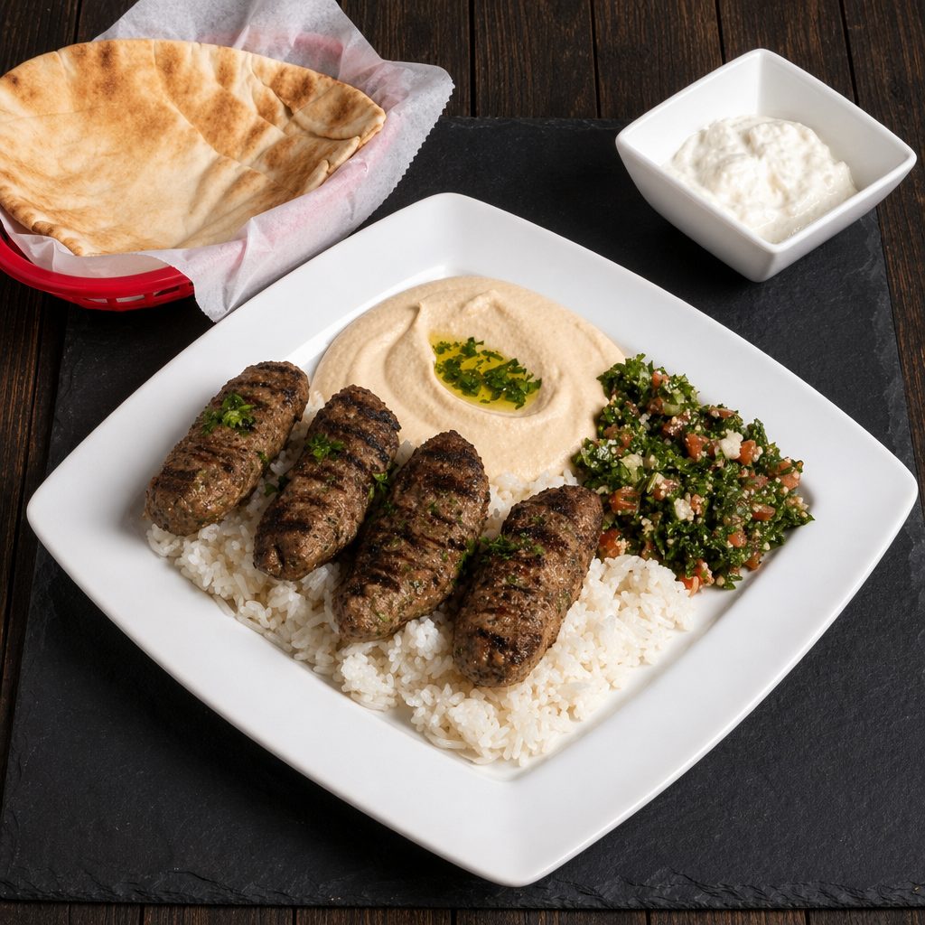 Kefta Lamb Platter.