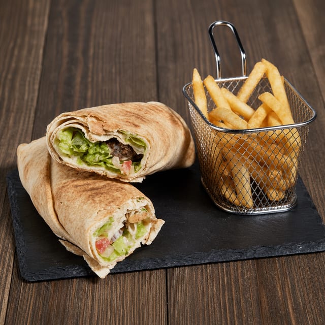 Kefta Lamb Wrap Combo.