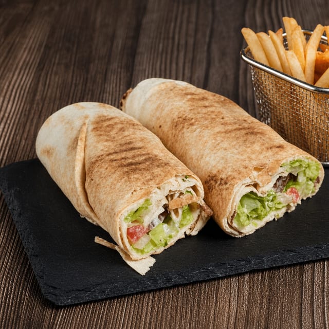 Kefta Beef Wrap.