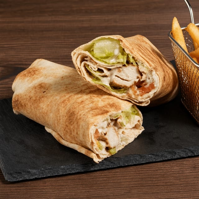Chicken Shish Tawook Wrap.