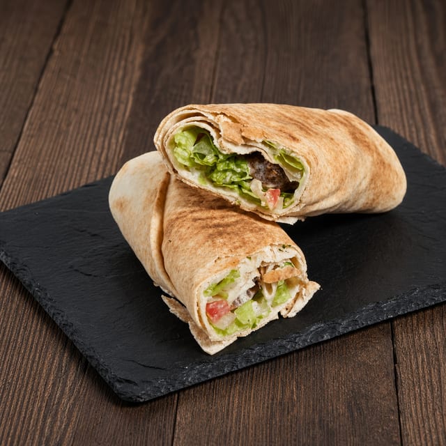 Kefta Lamb Wrap.