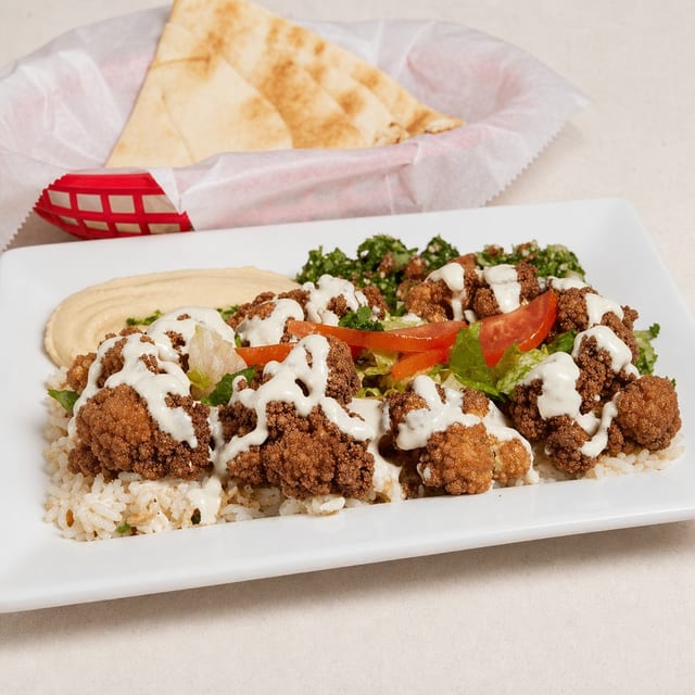 Fried Cauliflower Platter.