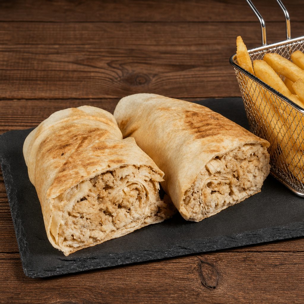 Chicken Shawarma Wrap.