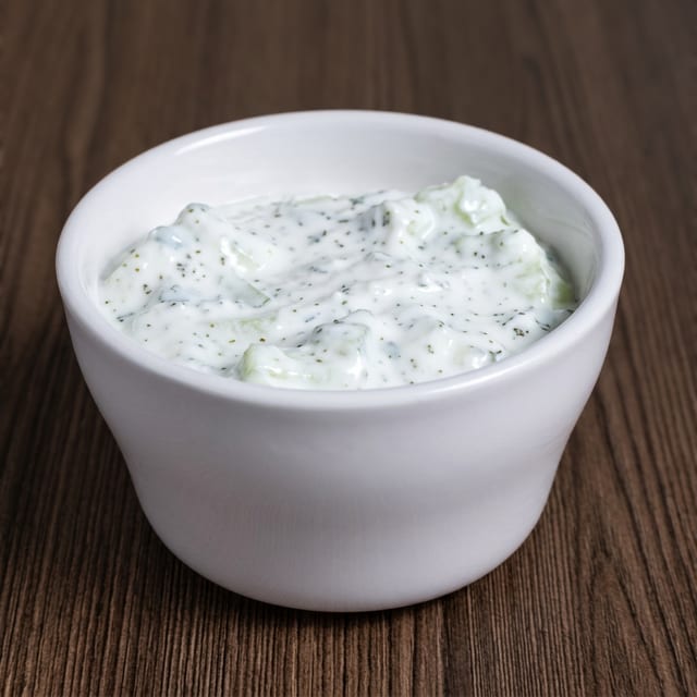 Yogurt & Cucumber Salad.