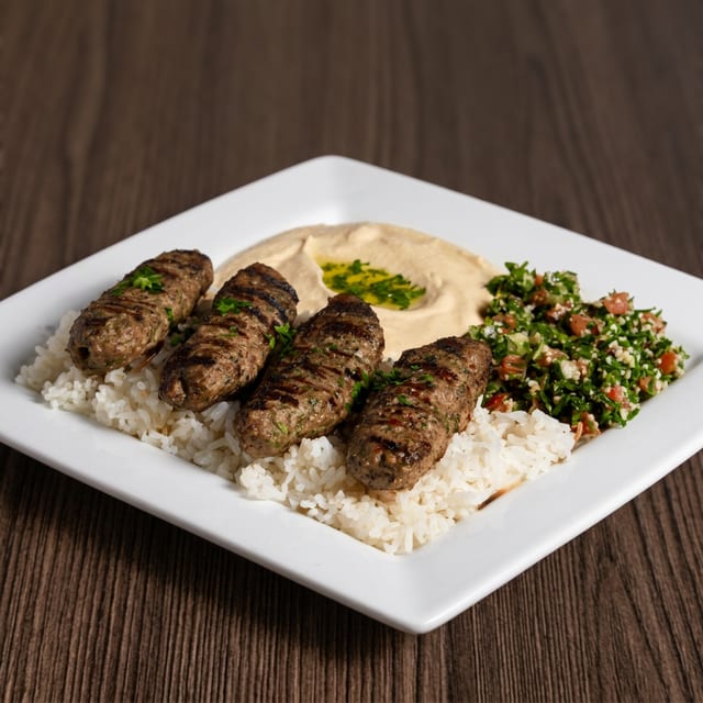 Kefta Lamb Platter.