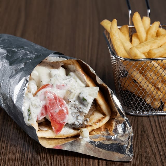 Gyro Sandwich Combo.